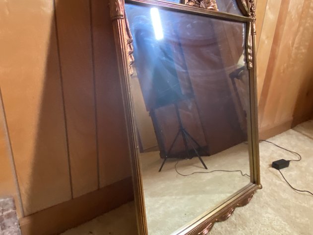 Image for Vintage Gold-Toned Mirror