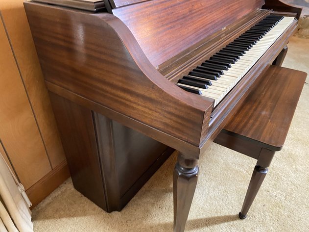Image for (2) Wurlitzer Piano with Stool