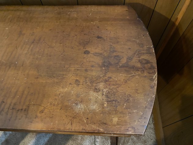 Image for Antique Wooden Console Table