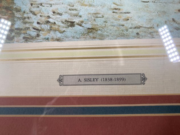 Image for Framed and Matted Print, Signed by Artist 