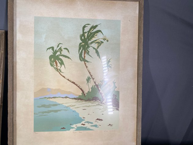 Image for (7) Piece Collection of Frames, Prints and Canvas Art