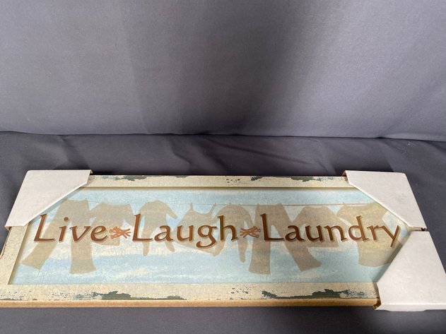 Image for (6)Wooden Quotes and Signs and Framed Needlepoint