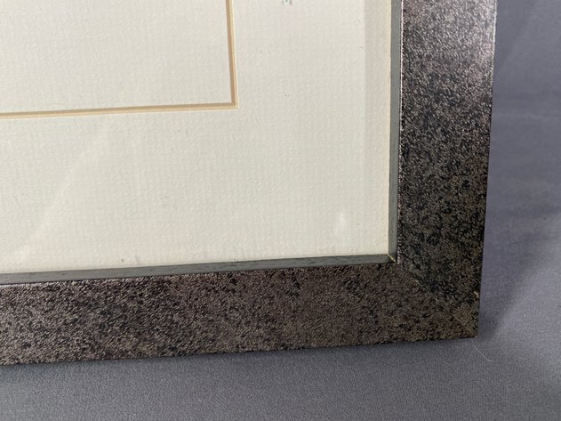 Image for Black and White Framed and Matted Photograph Original Art Signed by Artist Bob Parker of Leary GA