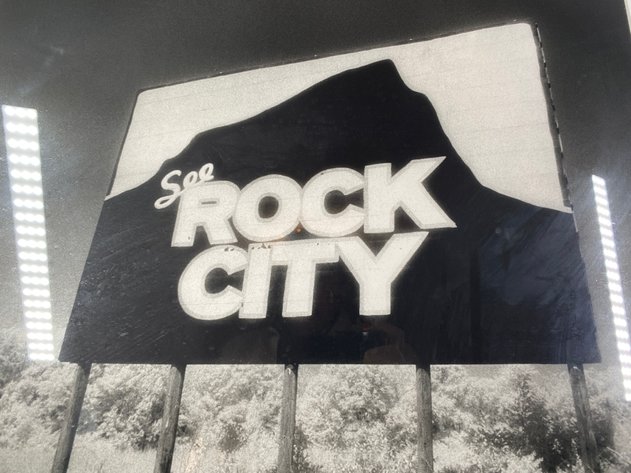 Image for Black and White Framed and Matted Black and White Photograph 