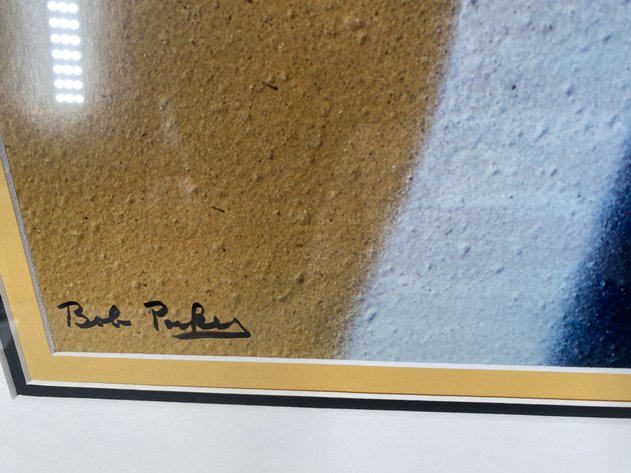 Image for Framed and Matted Colored Photograph Original Art Signed by Artist Bob Parker