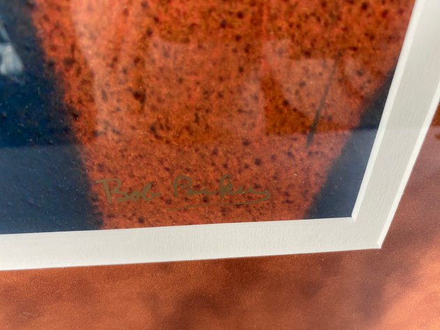 Image for Framed and Matted Colored Photograph Original Art Signed by Artist Bob Parker