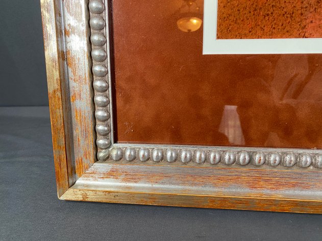 Image for Framed and Matted Colored Photograph Original Art Signed by Artist Bob Parker