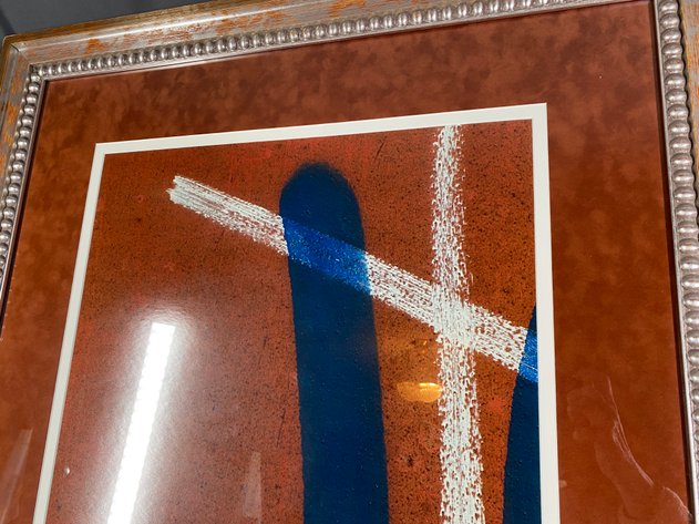 Image for Framed and Matted Colored Photograph Original Art Signed by Artist Bob Parker