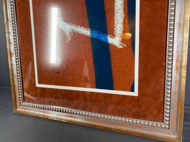 Image for Framed and Matted Colored Photograph Original Art Signed by Artist Bob Parker