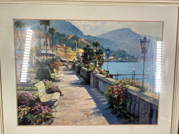 Image for Framed and Matted Colored Photograph Original Art Signed by Artist Bob Parker