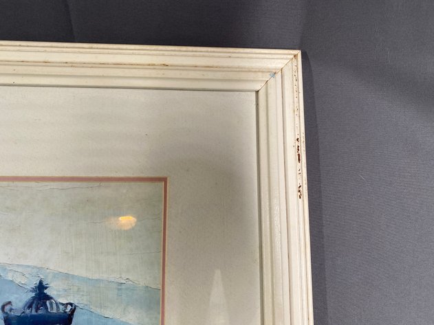 Image for Framed and Matted Colored Photograph Original Art Signed by Artist Bob Parker