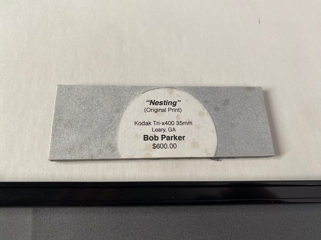 Image for Black and White Framed and Matted Photograph 