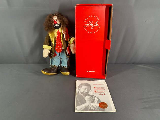 Image for 1989 Ron Lee Original Doll Collection Clown Sculpture 