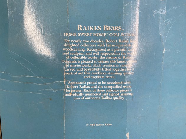 Image for 1988 Raikes Bear with Original Box