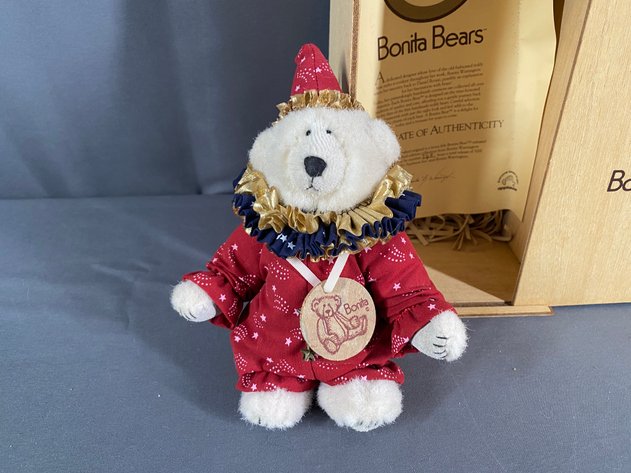Image for Vintage Bonita Bear Numbered Limited Edition, In Original Box