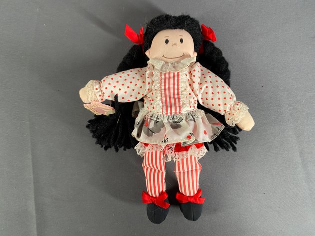 Image for Vintage Doll Collection Including Precious Moments and Applause Dolls and (2) Doll Stands