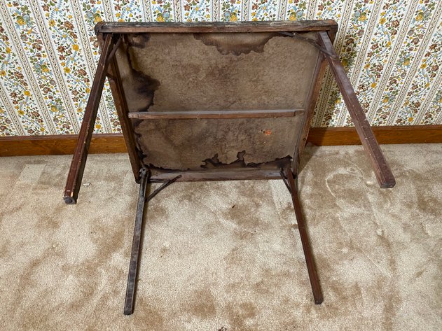 Image for 19th Century Shawder Brother's Samson Folding Chess/Checkers Game Table