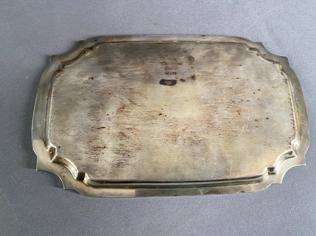 Image for (10) Piece Assortment of Silver Plate and Stainless Serving Ware