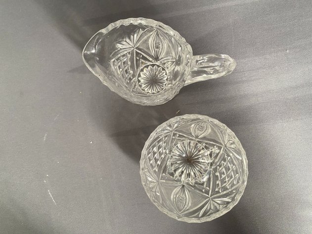 Image for (8) Cut Crystal Home Decor Pieces