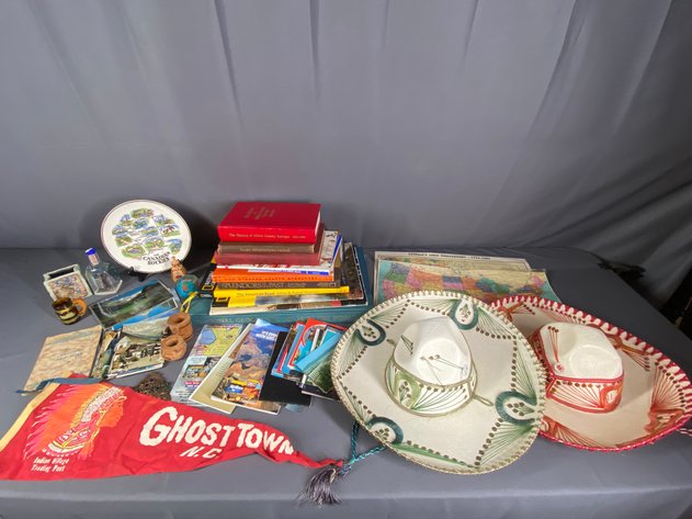 Image for Collection of Travel Souvenirs, Guides and Atlas'