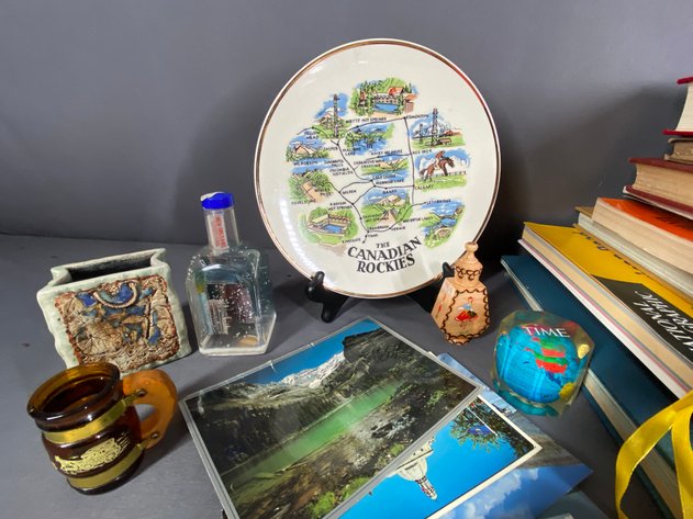Image for Collection of Travel Souvenirs, Guides and Atlas'