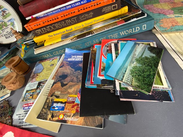 Image for Collection of Travel Souvenirs, Guides and Atlas'