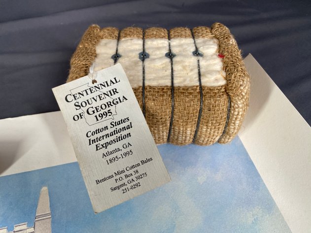 Image for State of Georgia Emblem Wall Plaque, (2) Unframed Signed Prints (Georgia Capitol) and (Georgia's Antebellum Capitol), Centennial Georgia Souvenir and Lincoln Souvenir