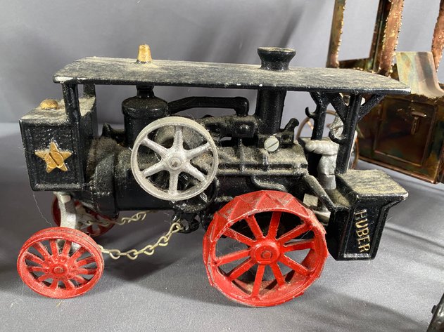 Image for (4) Vintage and Antique Models, including Arcade Manufacturing Co. Cast Iron, 