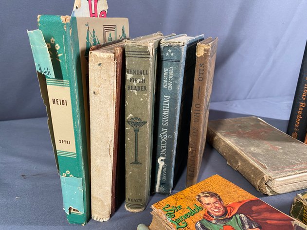 Image for (16) Assortment Vintage and Antique Children's Books