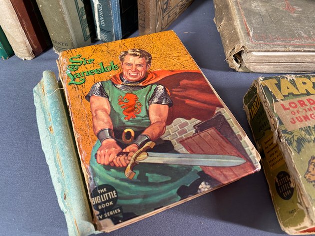 Image for (16) Assortment Vintage and Antique Children's Books