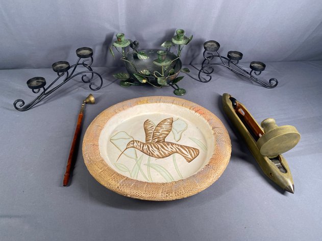 Image for Collection of Candle Holders and Decor