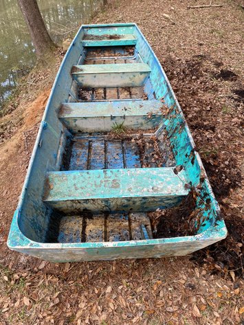 Image for 16 Foot Aluminum (4) Bench Seat Fishing Boat