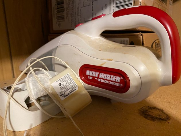 Image for Metal (5) Shelf Adjustable Storage Shelf with Contents