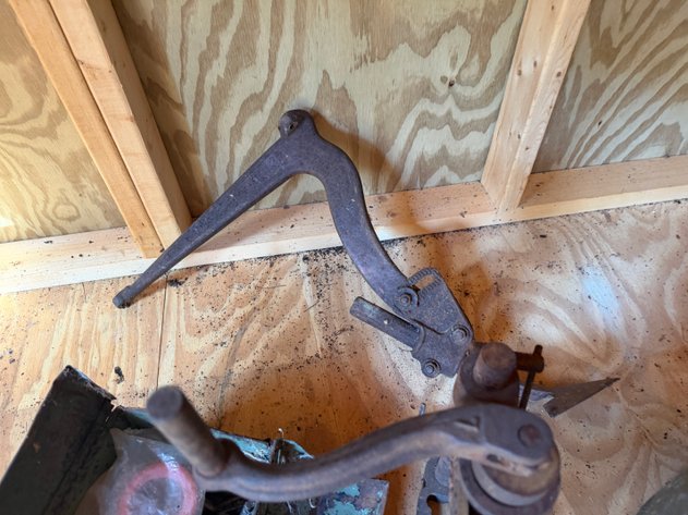 Image for Assorted Vintage Shop Tools, Torch Tank, Toolbox, And Parts