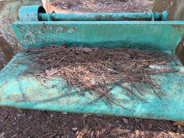 Image for Vintage PTO Powered Buzz Saw On Steel Frame