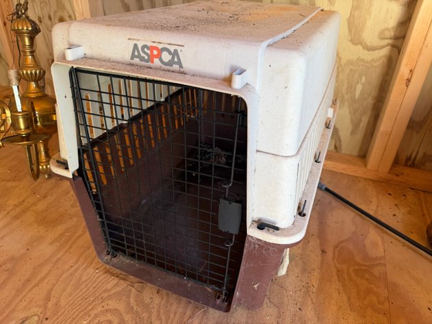 Image for Plastic Pet Carrier Or Animal Crate