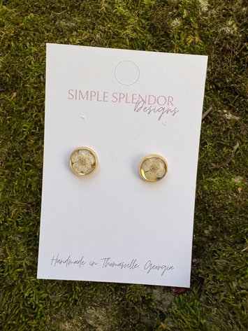 Image for White and Gold Earring Bundle