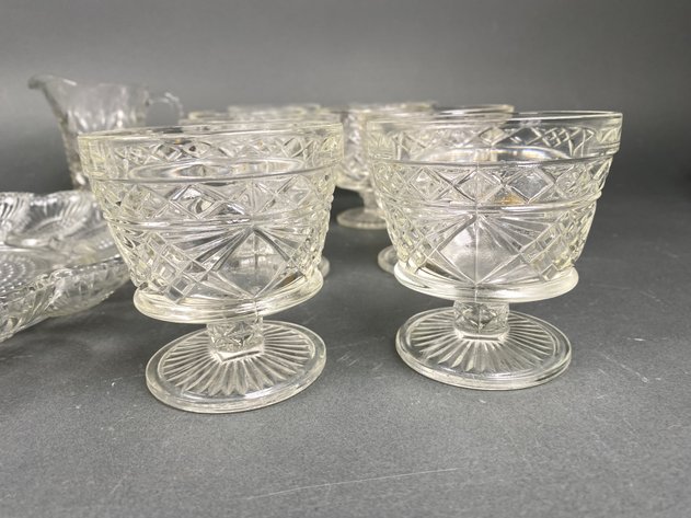 Image for (12) Piece Vintage Mixed Glass Collection