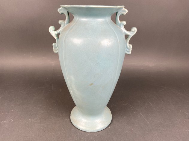 Image for Vintage Weller Pottery White Rose 14
