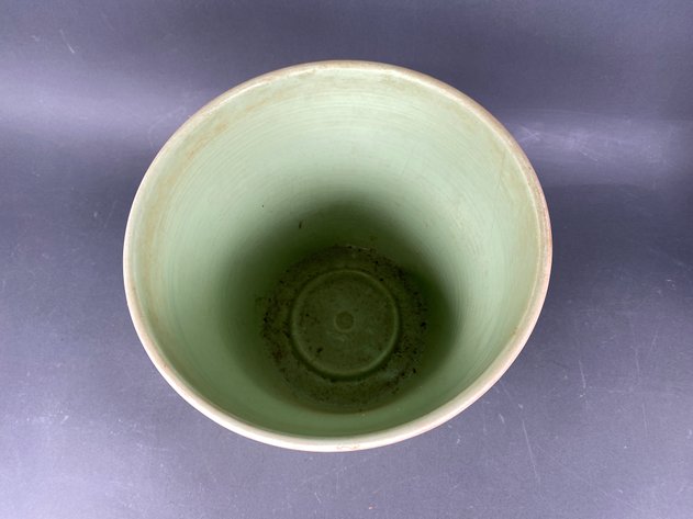 Image for Vintage Red Wing Pottery Jardinierre and Hager Pottery Art Deco Vase