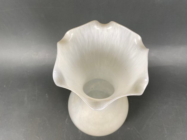 Image for Assortment of Home Decor Including Murano Style Blown Glass Vase, Metal Serving Platters, Floral Glass Window Art and More!