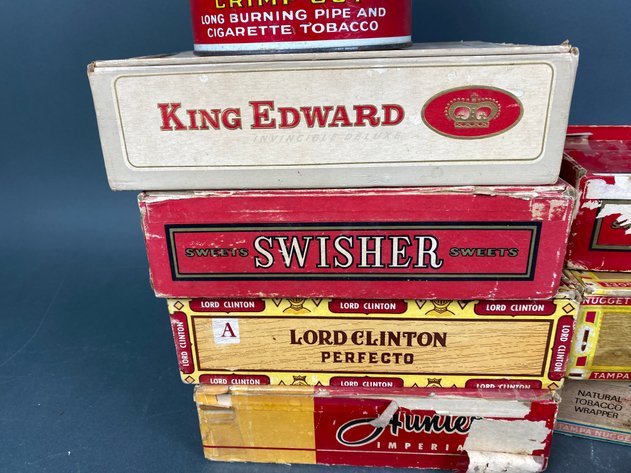 Image for Assortment of Vintage Tobacco Advertising, Cigar Boxes, Ashtrays, Lighters, and More!