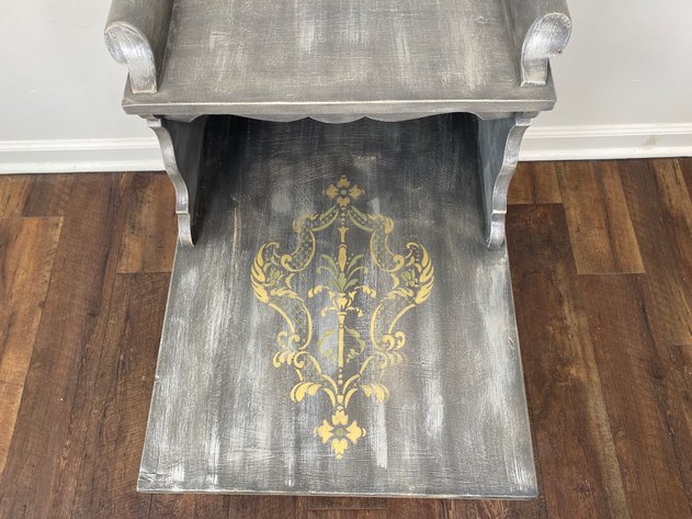 Image for (2) Tier Solid Wood End Table