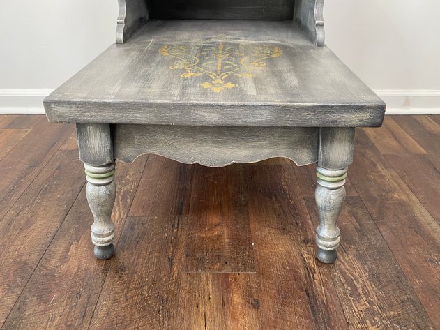 Image for (2) Tier Solid Wood End Table