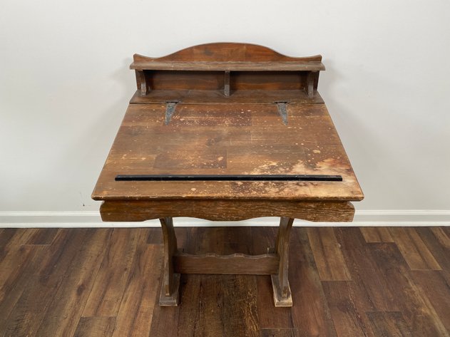 Image for Antique Lift Top Writing Desk