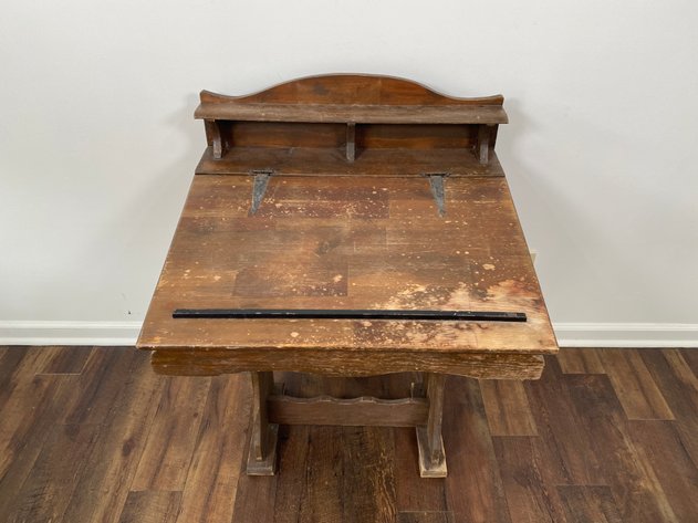 Image for Antique Lift Top Writing Desk