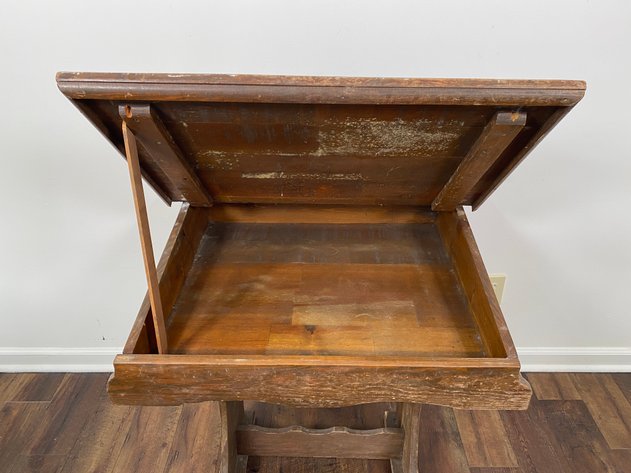 Image for Antique Lift Top Writing Desk