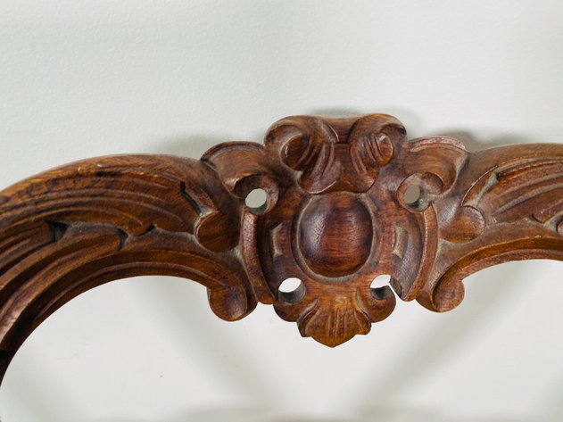 Image for (19th) Century Victorian Carved Balloon Back Chair with Upholstered Seat