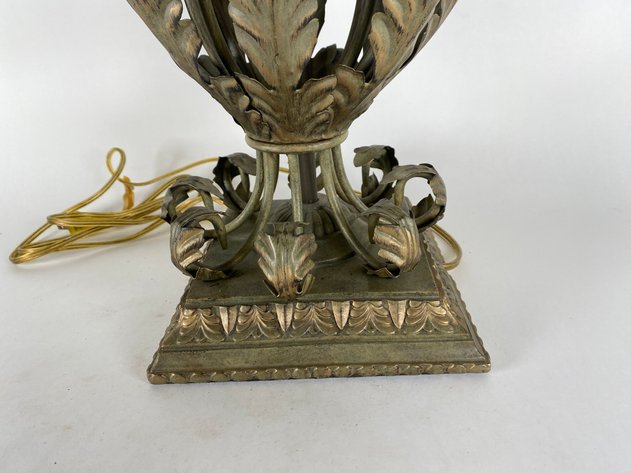 Image for Mid-Century Filigree-Style Table Lamp
