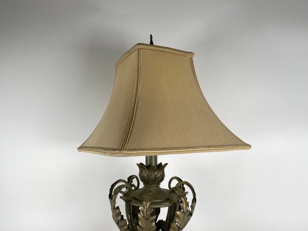 Image for Mid-Century Filigree-Style Table Lamp